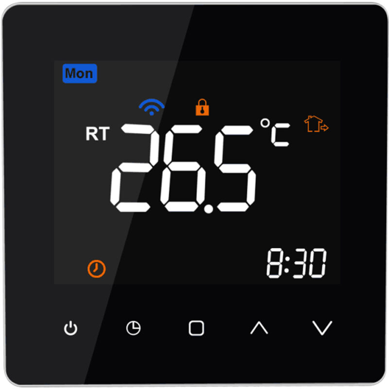 

Termostato inteligente Wi-Fi Controlador de temperatura digital de 16 A para calefaccion de piso electrica Aplicacion Control remoto Control de voz