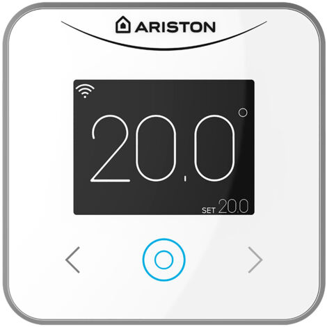 Termostato inteligente wifi, Ariston, Cube S Net Blanco, Conexión por cable