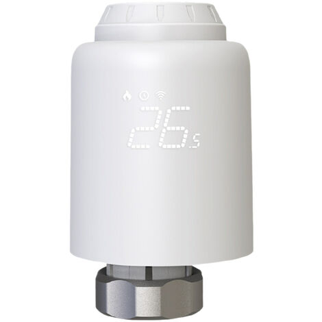 Termostato inteligente WIFI con aplicación de pantalla LED y Control de voz controlador de temperatura constante interior bloqueo infantil programable