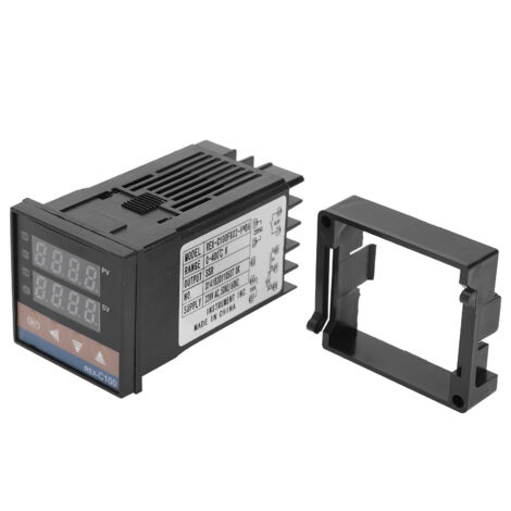 Termostato inteligenteREX-C100FK02-VxDA, controlador digital de temperatura PID preciso de 220 V