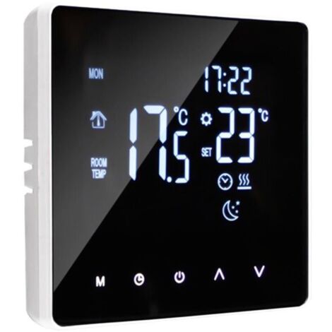 Termostato intelligente Eosnow con touchscreen LCD retroilluminato, programmabile settimanalmente per la casa