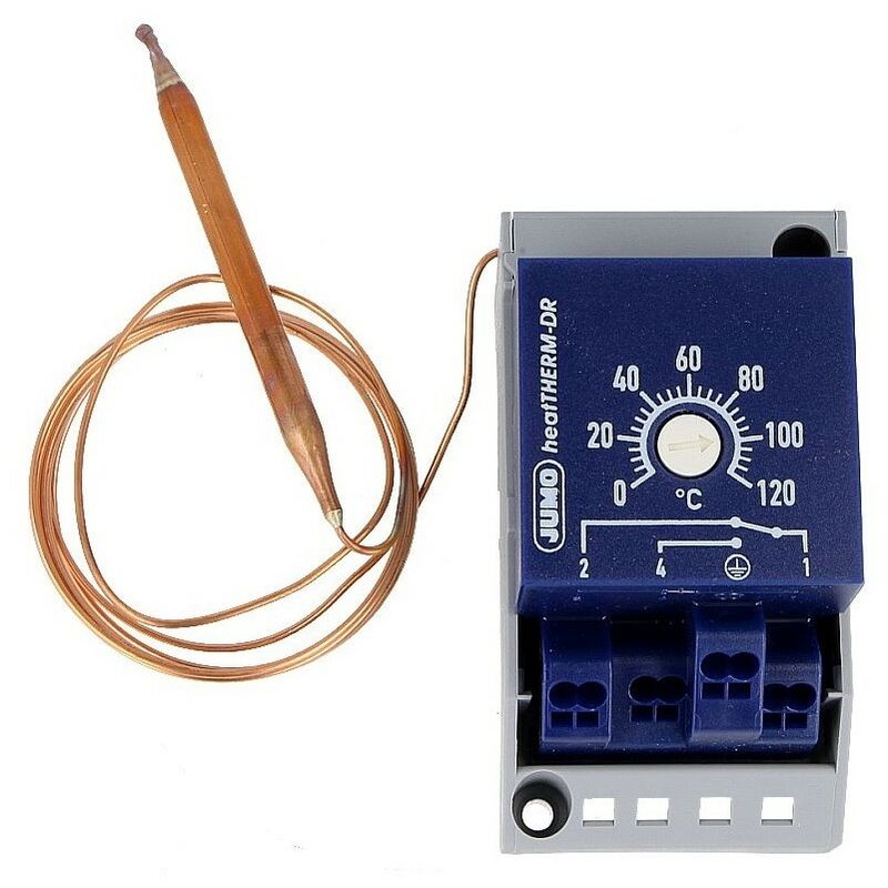Termostato jumo per montaggio su rotaia tw