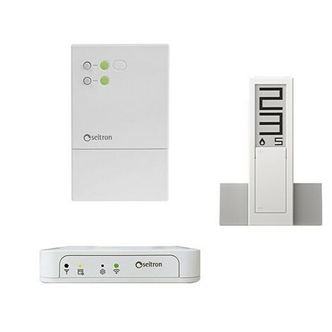 Kit cronotermostato settimanale HYGGE HOME Wi-Fi a batteria, senza fili 