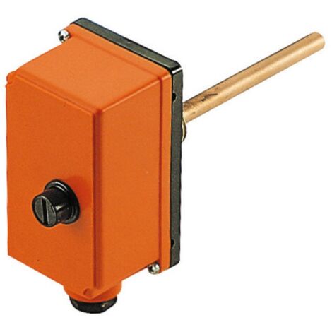 Termostato limitatore di sicurezza ad immersione inscatolato Mod. LSC1 dotato di sonda ad espansione di liquido 00000R03095