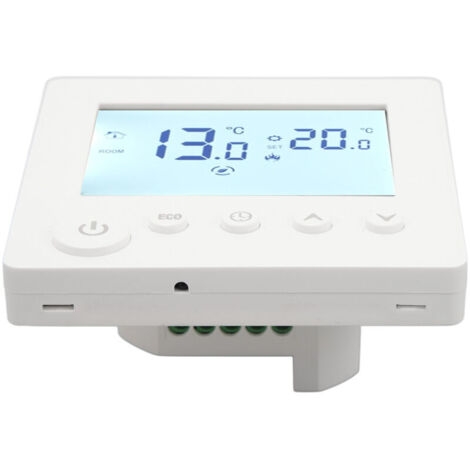 Termostato per riscaldamento a pavimento Eosnow, pannello di controllo programmabile, schermo LCD 90V-240V per uso domestico
