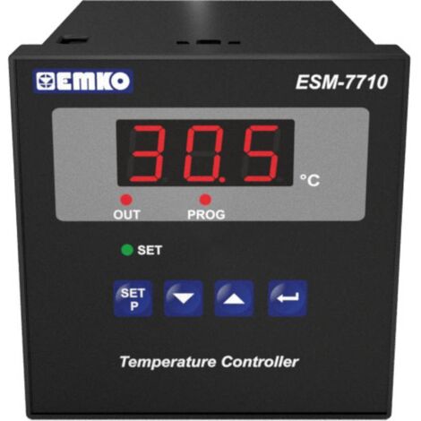 Termostato preciso nero Emko ESM-7710.5.03.0.1