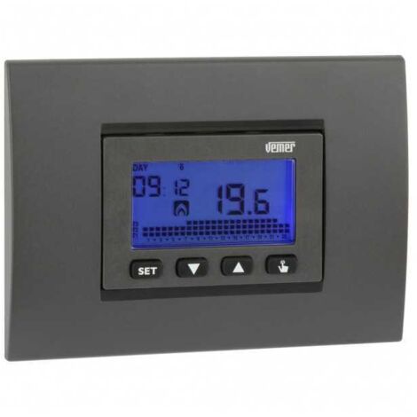 Termostato programable empotrado Dafne 230 semanal