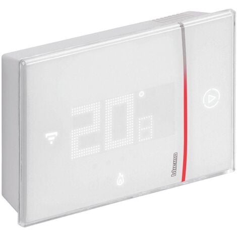 Termostato smart da parete bticino smarther 2 max 2w bianco - sxw8002w