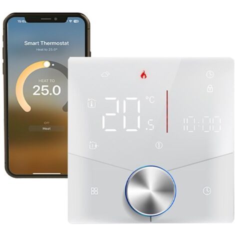 Termostato Smart Matter Beca BHT-009GBLW-MT Bianco