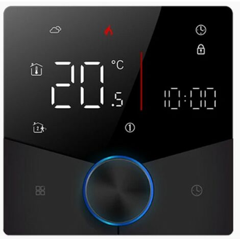 Termostato Smart WiFi Beca BHT-009GALW  Nero