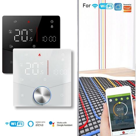 Termostato Smart WiFi Beca BHT-009GBLW  Bianco