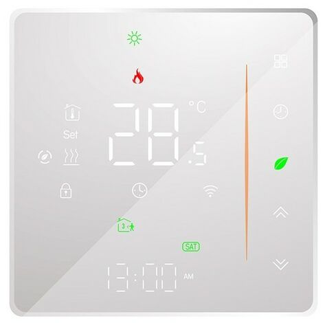 Termostato Smart ZigBee Beca BAC-006AZB  Bianco
