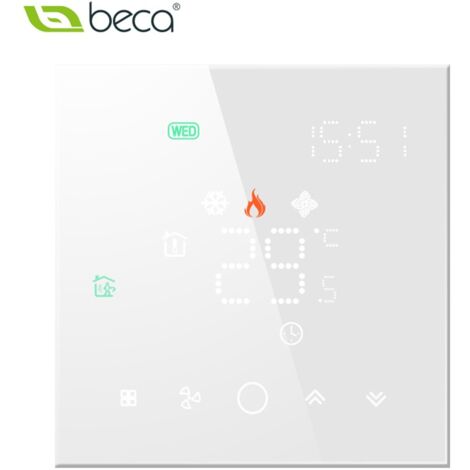 Termostato Smart ZigBee Beca BHT-003GALZB  Bianco