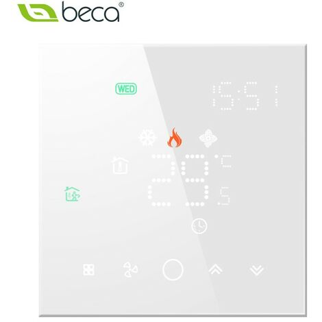 Termostato Smart ZigBee Beca BHT-003GCLZB  Bianco