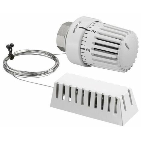 TERMOSTATO UNI SX BIANCO LAMPADINA REMOTA. SPECIALE 2m, M 30x1,5