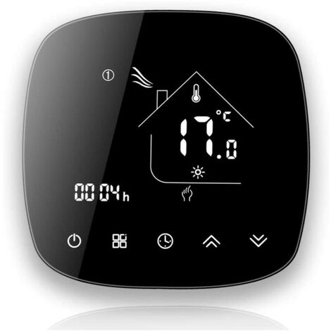 Termostato WiFi Beca BAC-001ALW Fan Coil  Nero