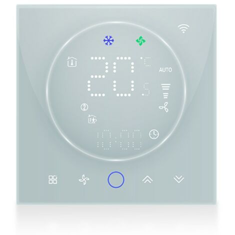 Termostato WiFi Beca BAC-008ALW  Bianco