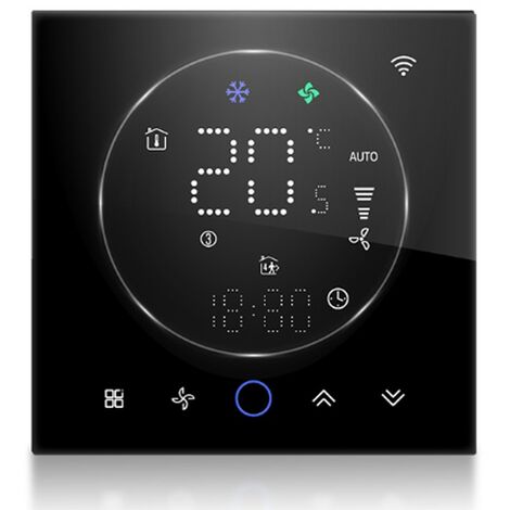 Termostato WiFi Beca BAC-008ELW  Nero