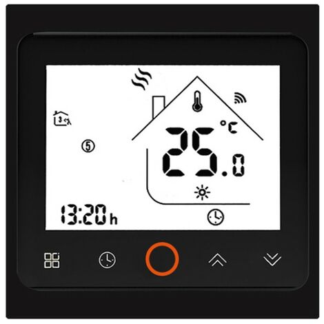 Termostato WiFi Beca BHT-002GCLW Nero