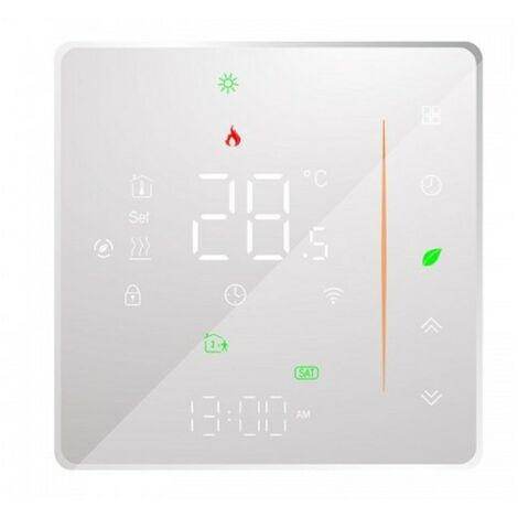 Termostato WiFi Smart Digitale Controllo Temperatura Riscaldamento PNI CT36