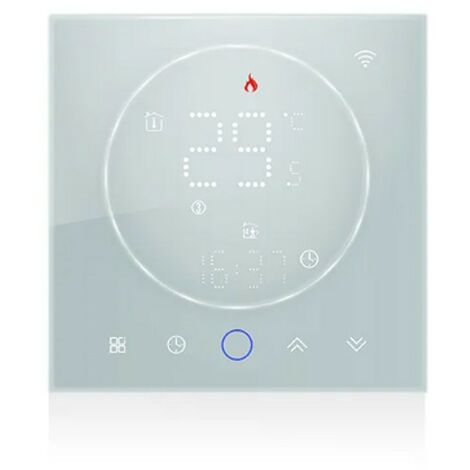 Termostato WiFi Beca BHT-008GALW  Bianco