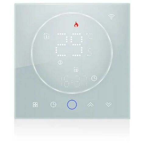 Termostato WiFi Beca BHT-008GCLW  Bianco