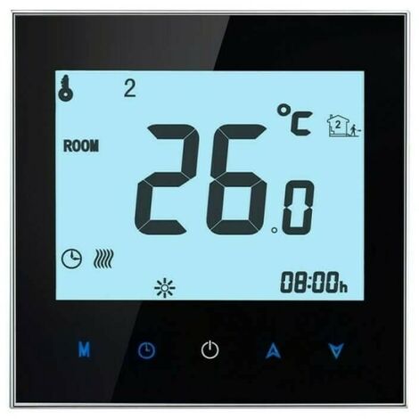 Termostato WiFi Beca BHT-1000GBLW  Nero
