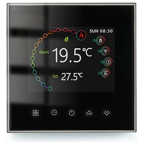 Termostato WiFi Beca BHT-2002GBLW  Nero