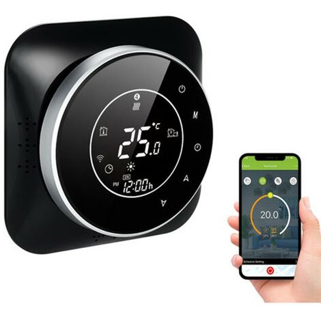 Termostato WiFi Beca BHT-6000WM-GCLW  Nero
