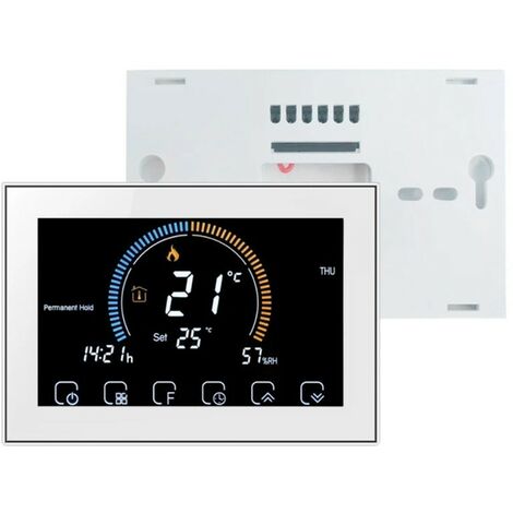 Termostato WiFi Beca BHT-8000WM-GCLW da Parete  Bianco