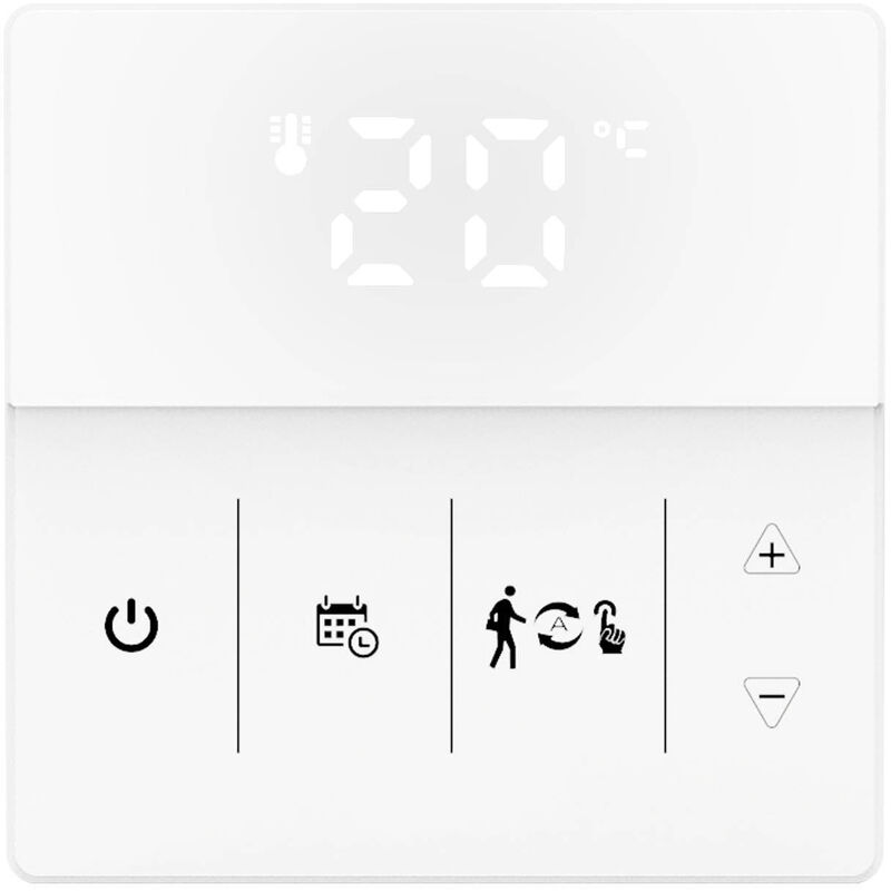 Termostato Digitale Per Caldaia A Gas - Programmable Settimanale, 3A