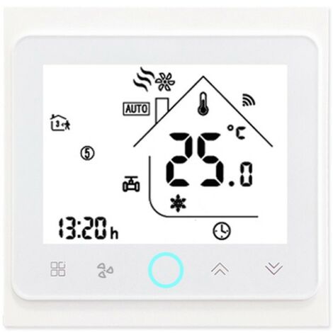 Termostato ZigBee Beca BAC-002ELZB Fan Coil  Bianco
