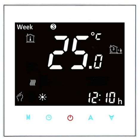 Termostato ZigBee Beca BHT-2000GBLZB  Bianco