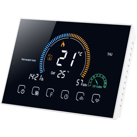 Termostato ZigBee Beca BHT-8000GALZB  Nero