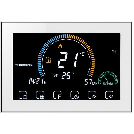 Termostato ZigBee Beca BHT-8000GCLZB  Bianco
