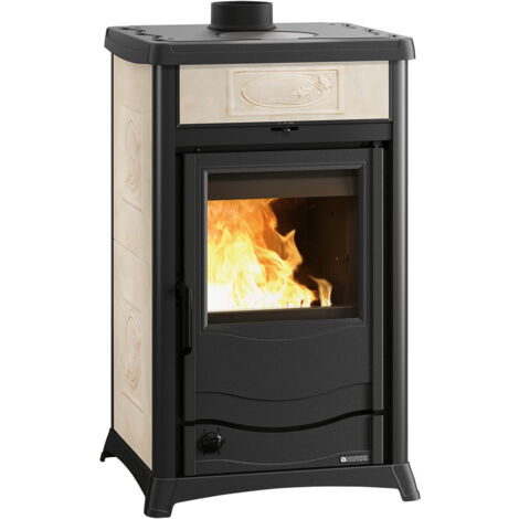 Termostufa a legna bordeaux 4.0