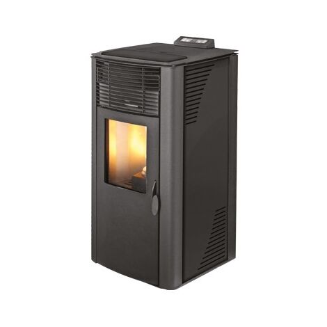 TERMOSTUFE A PELLETS FOKO IDRO 18 NERE POTENZA 19,46KW RISCALDAMENTO