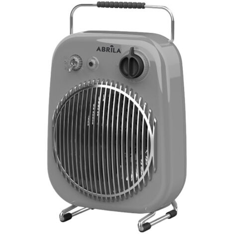 Termoventilador Calefactor Elect. Martinica 2000w Gris/negro 2potencias 2funciones Antivuelco Termost.reg. Asa.35,4x21,8x15,5cm