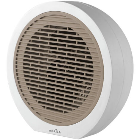 Termoventilador Calefactor Elect.brindisi 2000w Blanco/beis Termost.reg. 2potencias 3funciones Sist.seg.25x25x16,8cm