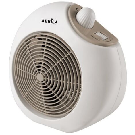Termoventilador Calefactor Elect.savona 2000w Blanco/beis Termost.reg. 2potencias 3funciones Sist.seguridad 24,5x25,5x14cm