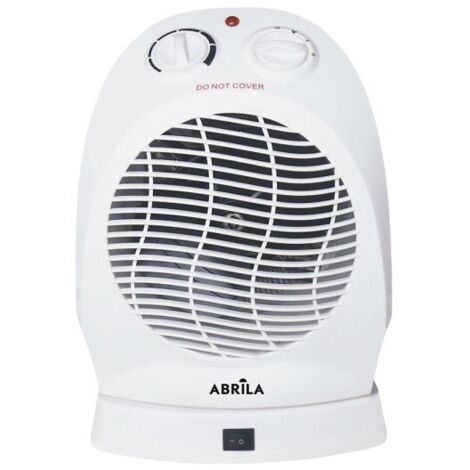 Termoventilador elect.temple 2000w blanco oscilante termostato reg.2potencias 3funciones antivuelco 29x21x16cm