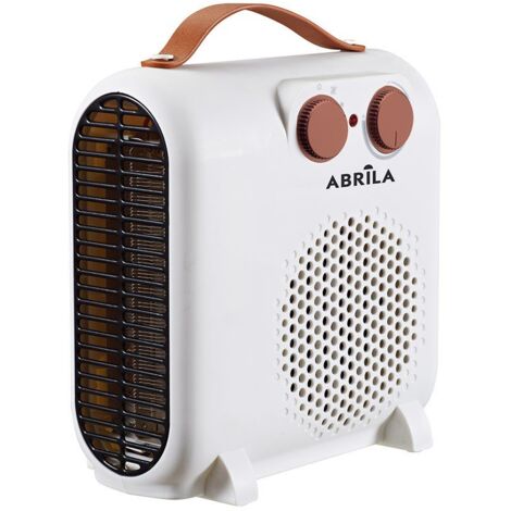 Termoventilador elect.tundra 2000w blanco/marron 2potencias  3funciones protecc.seg.luz ind.24,8x23,3x11,7cm