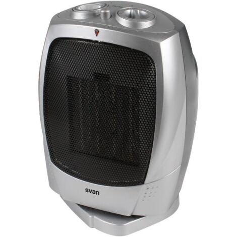 Termoventilador Estufa cerámica 1500W SVAN SVCA502CC Blanco