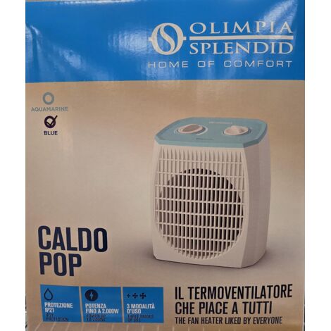 Termoventilador Splendid Caldo Pop Azul 2000 Vatios