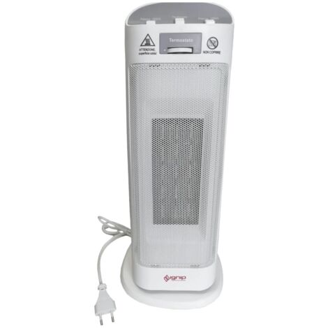 termoventilatore a torretta ignip bianco 2000 w