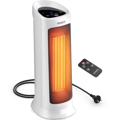 Termoventilatore ceramico MZKH2200 bianco incl telecomando