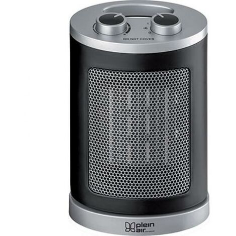 Termoventilatore ceramico Vulcano CM-1500 due livelli di potenza 1000/1500W termostato ambiente regolabile caldobagno scaldino