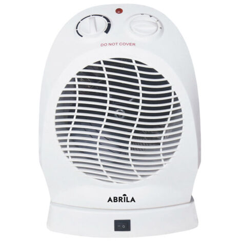 Termoventilatore Elect.temple 2000w Bianco Termostato Oscillante Reg.2potenze 3funzioni Antiribaltamento 29x21x16cm