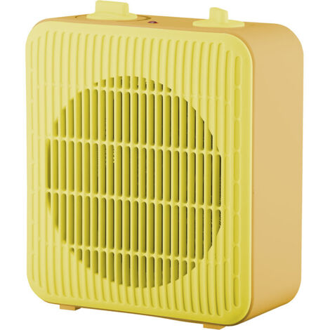 Termoventilatore elettrico Pegasus giallo/arancione 2000W 23x20x10cm