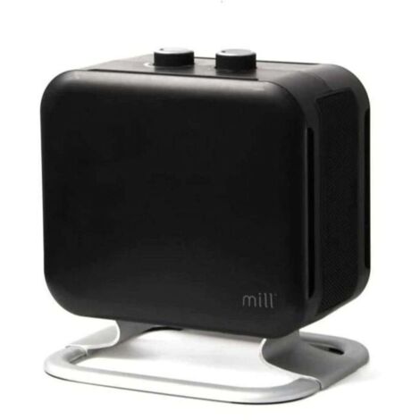 Termoventilatore Nero Da Pavimento Cm 25,4x19,0x26,8 Mill Cus1800mecba